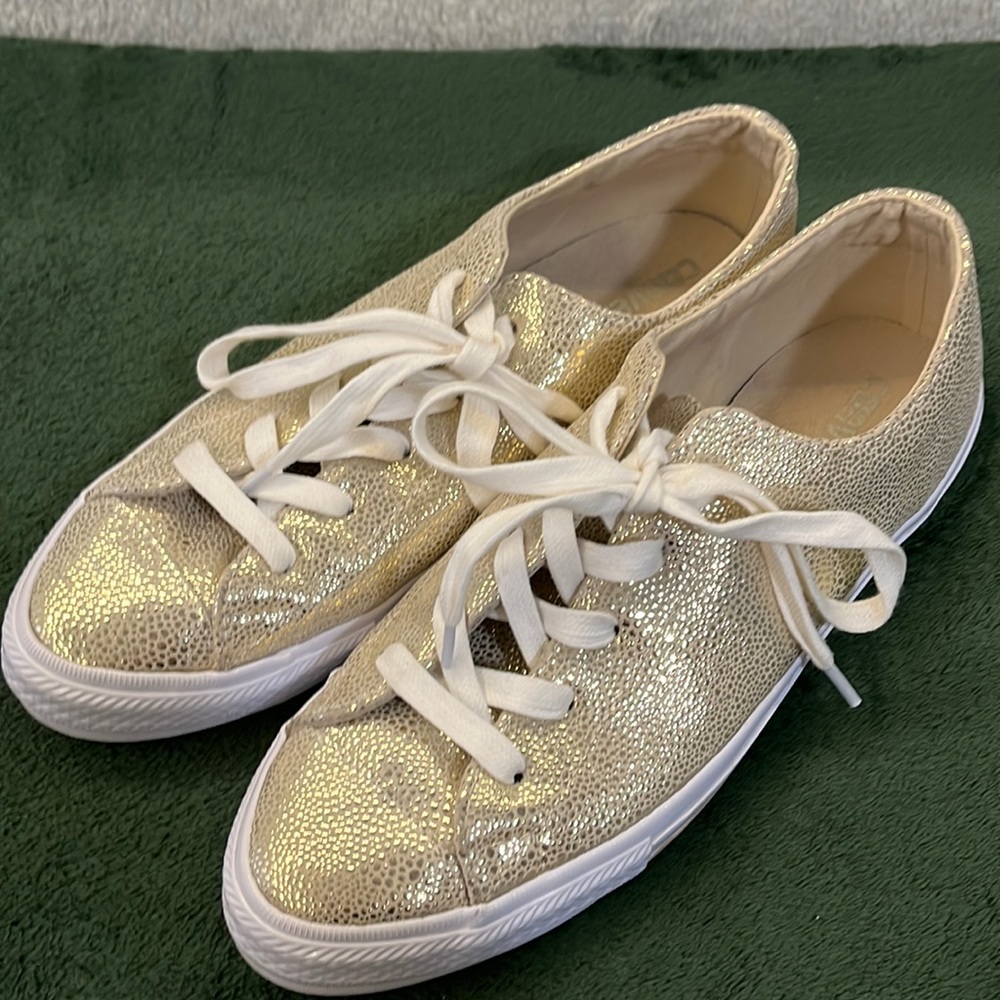 Sparkly Gold Converse Size 9